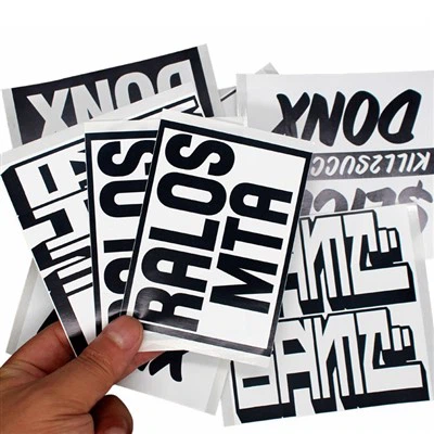 Impression d'autocollants de protection solaire en forme de coquille d'œuf